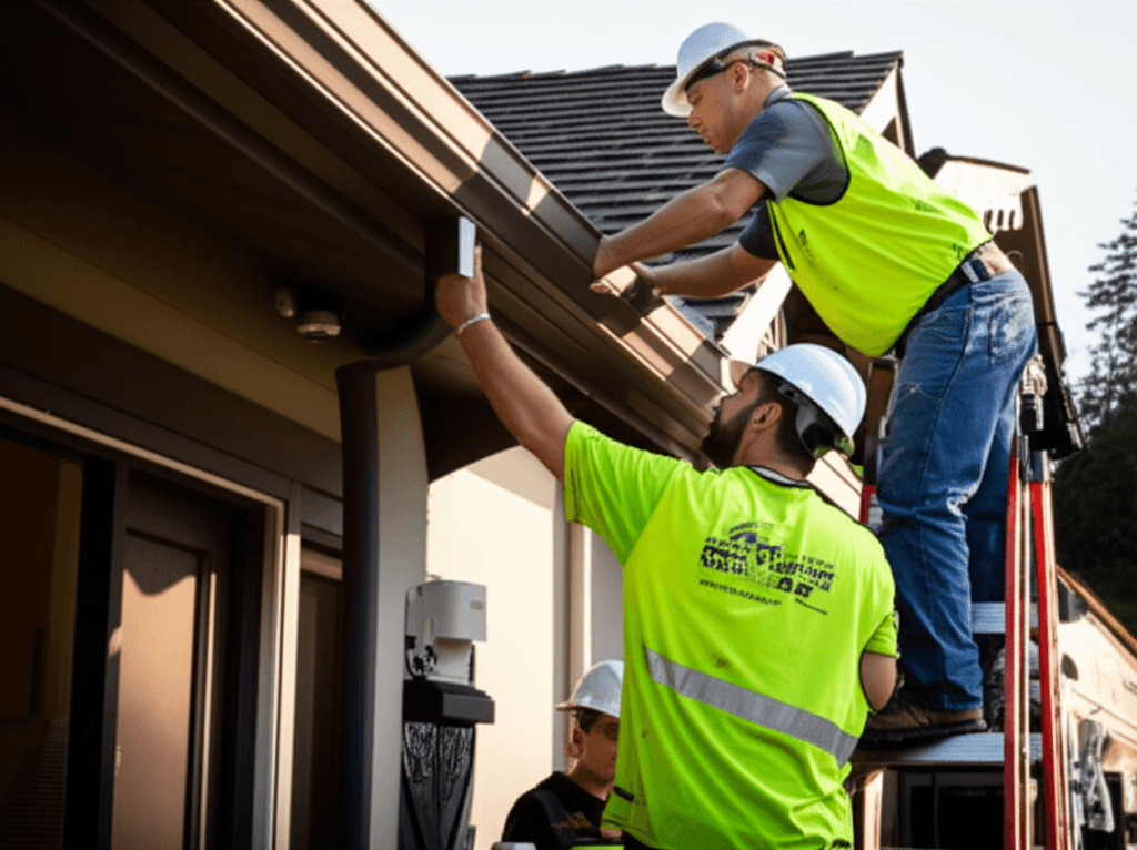 Professional gutter installation in West Linn