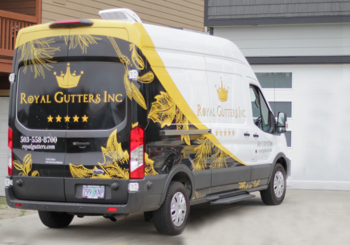 Royal Gutters professional gutter guard installation service in West Linn